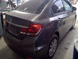 2014 CIVIC GRAY LX 1.8 AT  A24023